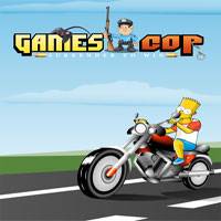 Игра Мотоспорт Симпсоны Игра Мотоспорт Симпсоны