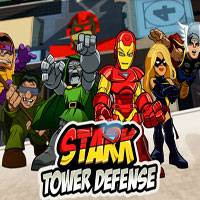 Игра Тони Старк Защищает Город Игра Тони Старк Защищает Город