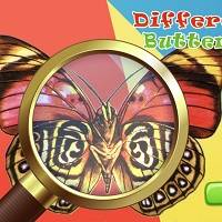 Игра Найди отличия: бабочки Игра Найди отличия: бабочки