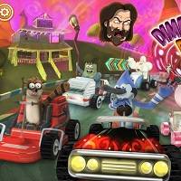 Игра Обычный мультик гонки Игра Обычный мультик гонки онлайн