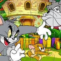 Игра Пазлы Том и Джерри Игра Пазлы Том и Джерри