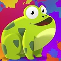 Игра Перекрась лягушек Игра Перекрась лягушек