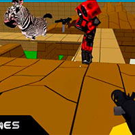 Игра Пиксельная война: смешная стрельба Игра Пиксельная война: смешная стрельба