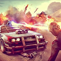 Игра Побег от зомби на машине Игра Побег от зомби на машине онлайн