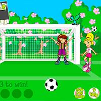 Игра Полли играет в футбол Игра Полли играет в футбол онлайн