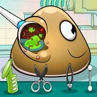 Игра Поу лечит ухо Игра Поу лечит ухо