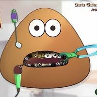 Игра Поу: лечить зубы Игра Поу: лечить зубы