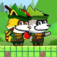 Игра Приключения енотов Игра Приключения енотов