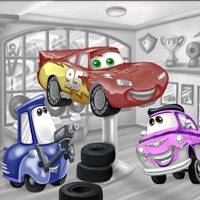 Игра Раскрась Тачки Игра Раскрась Тачки онлайн
