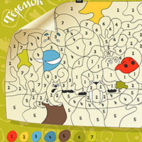 Игра Sandbox coloring Игра Sandbox coloring