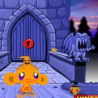 Игра Счастливая обезьянка Хэллоуин Игра Счастливая обезьянка Хэллоуин