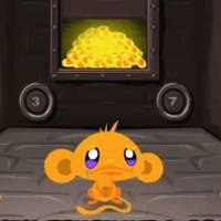 Игра Счастливая обезьянка и сокровища Игра Счастливая обезьянка и сокровища