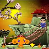 Игра Счастливая обезьянка ниндзя 2 Игра Счастливая обезьянка ниндзя 2