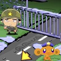 Игра Счастливая обезьянка в армии Игра Счастливая обезьянка в армии