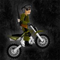 Игра Солдат на мотоцикле Игра Солдат на мотоцикле