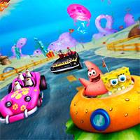 Игра Спанч Боб Гонки 3д Игра Спанч Боб Гонки 3д
