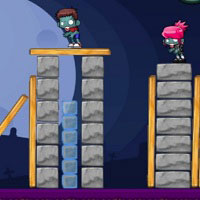 Игра Стрельба из рогатки по зомби Игра Стрельба из рогатки по зомби