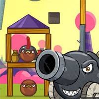 Игра Стреляй Апельсинами Игра Стреляй Апельсинами
