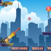 Игра Стрелялки из пушки Игра Стрелялки из пушки онлайн