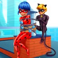 Игра Супер Кот спасает Леди Баг Игра Супер Кот спасает Леди Баг