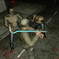 Игра Тяжелый бой с зомби Игра Тяжелый бой с зомби