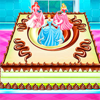 Игра Торт для принцесс Диснея Игра Торт для принцесс Диснея