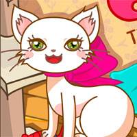 Игра Три в ряд с котенком Игра Три в ряд с котенком онлайн