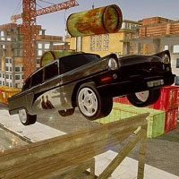 Игра Трюки на классических автомобилях Игра Трюки на классических автомобилях