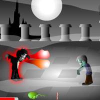 Игра Вампиры: Дракула уничтожает зомби Игра Вампиры: Дракула уничтожает зомби