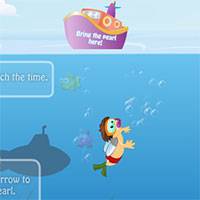 Игра Веселый ныряльщик Игра Веселый ныряльщик