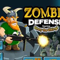 Игра Викинги защищаются от зомби Игра Викинги защищаются от зомби