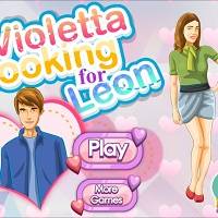 Игра Виолетта готовит для Леона Игра Виолетта готовит для Леона онлайн