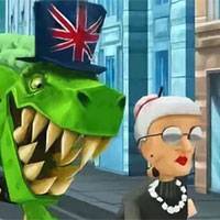 Игра Злая бабушка бежит в Лондоне Игра Злая бабушка бежит в Лондоне