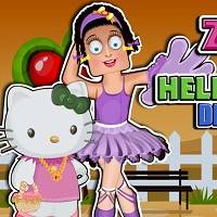 Игра Зоя и Хеллоу Китти Игра Зоя и Хеллоу Китти онлайн