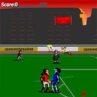 Игра Зомби футбол Игра Зомби футбол