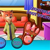 Игра Зверополис: лечить ногу Игра Зверополис: лечить ногу