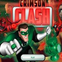 Игра Зелёный фонарь крушит врагов Игра Зелёный фонарь крушит врагов онлайн