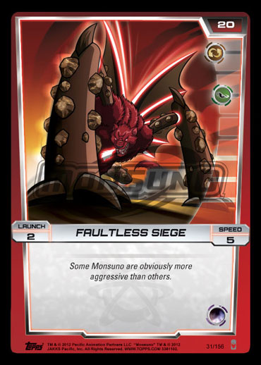 Карта Faultless Siege Карта Faultless Siege