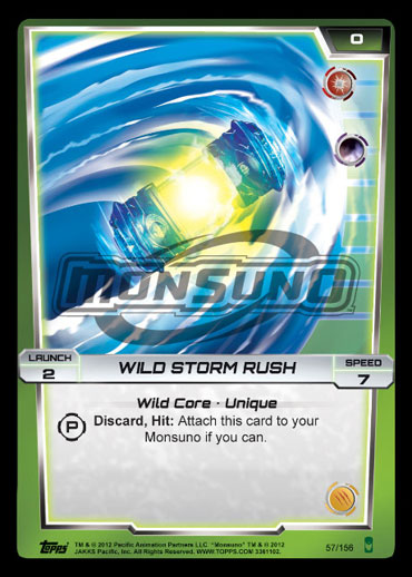 Карта Wild Storm Rush Карта Wild Storm Rush