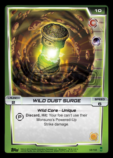 Карта Wild Dust Surge Карта Wild Dust Surge