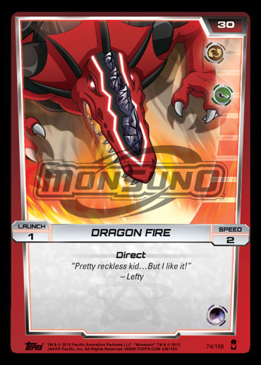 Карта Dragon Fire Карта Dragon Fire