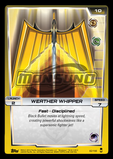 Карта Weather Whipper Карта Weather Whipper