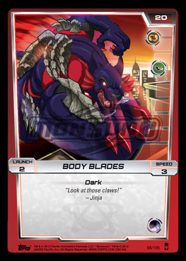 Карта Body Blades Карта Body Blades