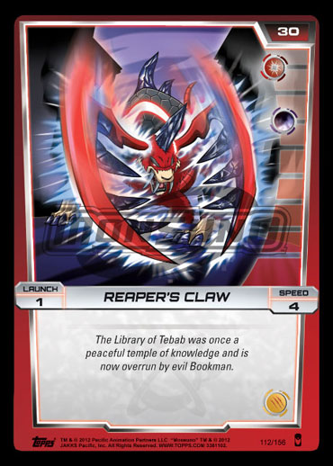 Карта Reaper's Claw Карта Reaper's Claw