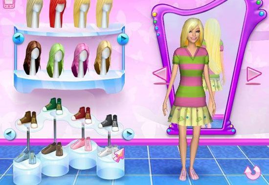 Игры одевалки Барби онлайн