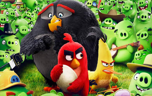 Angry birds спасти новый год