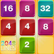 Игра 2048 линии Игра 2048 линии