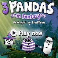Игра 3 панды в Фантазии Игра 3 панды в Фантазии