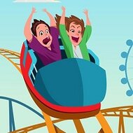 Игра Американские горки: поиск звезд Игра Американские горки: поиск звезд