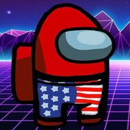Игра Амонг Ас: Геометрия Даш Игра Амонг Ас: Геометрия Даш